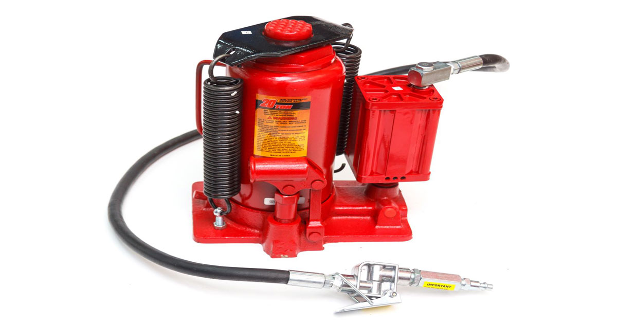 Kích con đội thủy lực khí nén 20 tấn