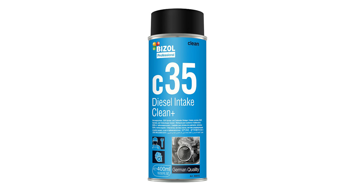 Chất làm sạch van EGR và Turbo BIZOL Diesel Intake Clean C35