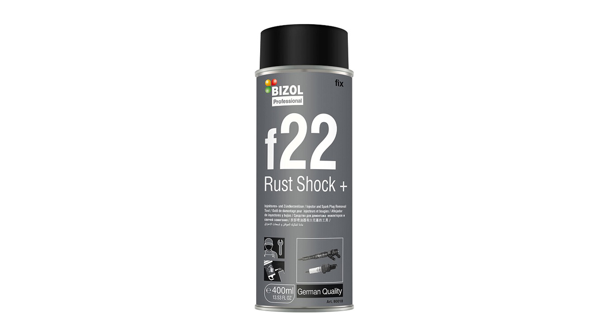 Chất xịt phá gỉ BIZOL Rust Shock+ f22