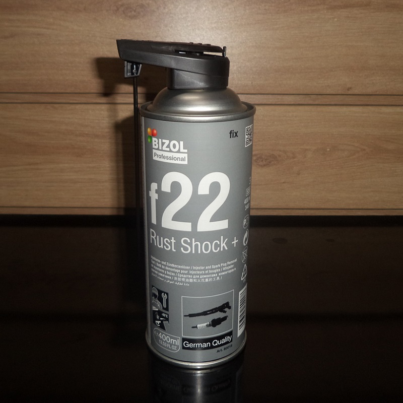 Chất xịt phá gỉ BIZOL Rust Shock+ f22