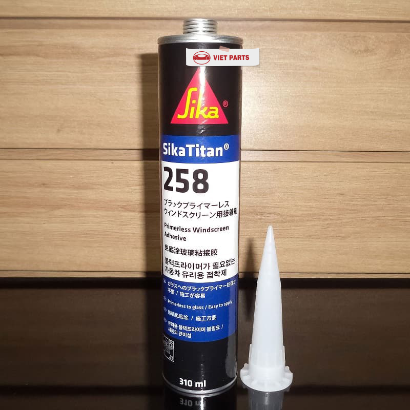 Keo dán kính Sika Titan 258 310ml (Đen)