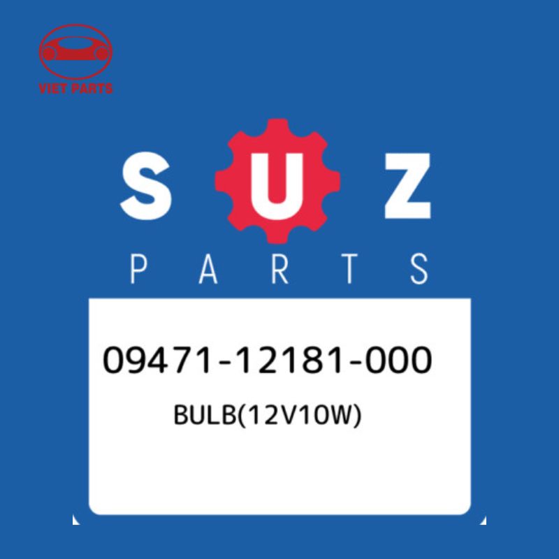 Bóng đèn trần ngắn Suzuki 12V 10W