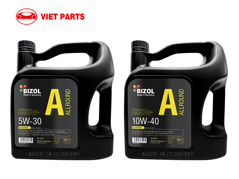 Dầu 5W30 và 10W40
