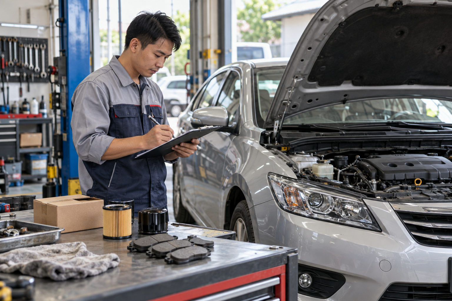 Quản lý thay thế phụ tùng ô tô bằng hồ sơ xe | Vietparts