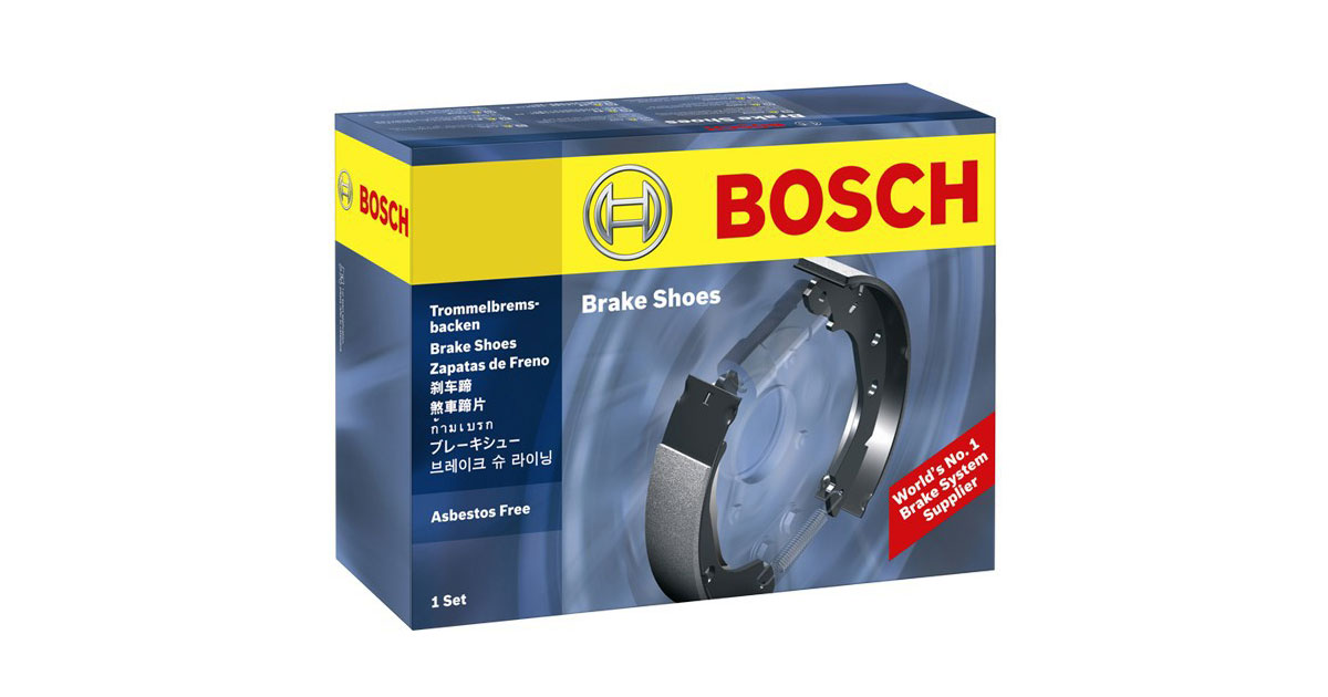 Guốc phanh sau Bosch Toyota Vios-Yaris-Altis