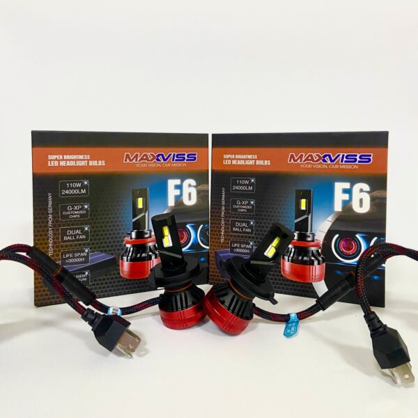 Bộ bóng đèn LED MAXVISS F6 LifePro