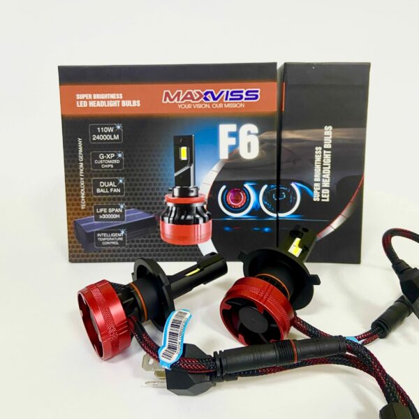 Bộ bóng đèn LED MAXVISS F6 LifePro