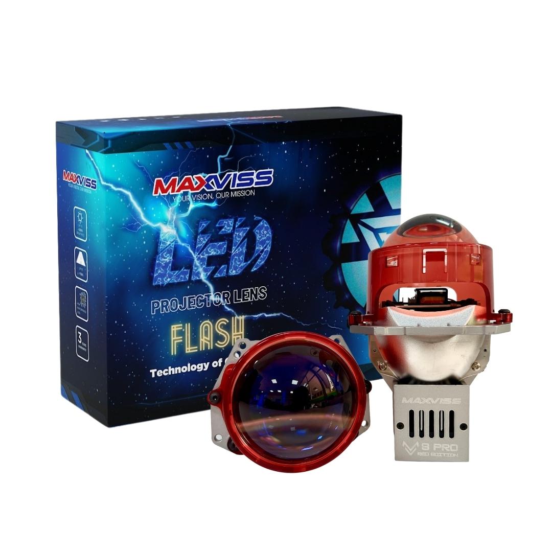 Bộ Bi LED MAXVISS V8 Pro Red Edition LifePro