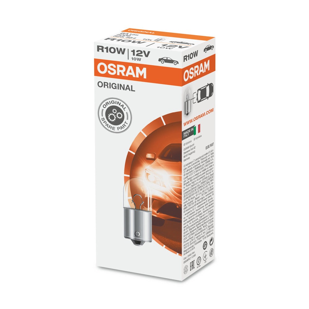 Bóng đèn xi nhan Osram R5W, R10W 12V, 24V