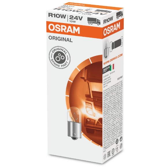 Bóng đèn xi nhan Osram R5W, R10W 12V, 24V
