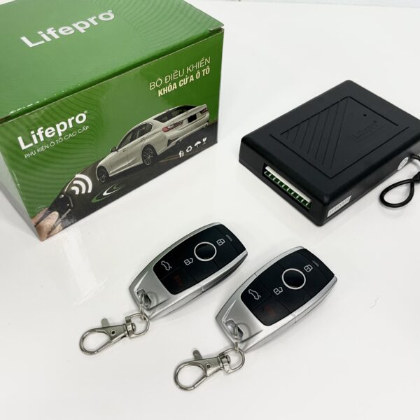 Bộ điều khiển khóa cửa ô tô Lifepro 12V, 24V