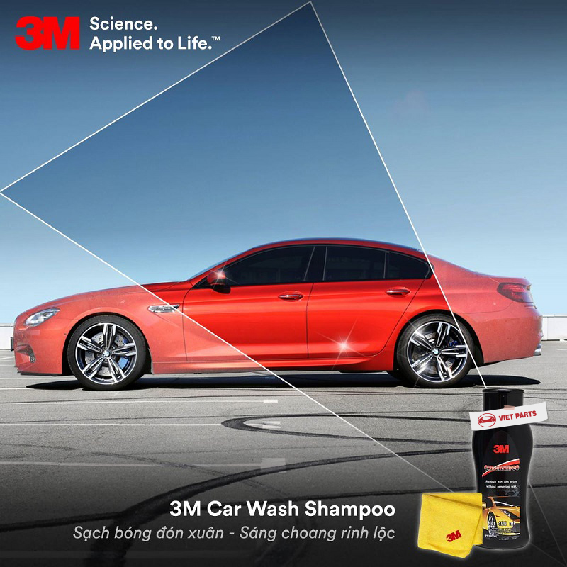 Hướng dân tự chăm sóc xe ở nhà với bộ 3 sản phẩm 3M