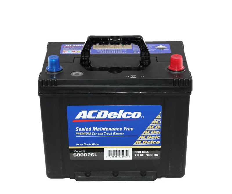 Ắc quy Acdelco 70AH S80D26L (+ phải)