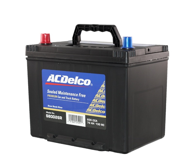 Ắc quy Acdelco 70AH S80D26R (+ trái)