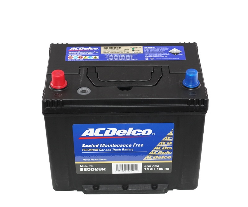 Ắc quy Acdelco 70AH S80D26R (+ trái)