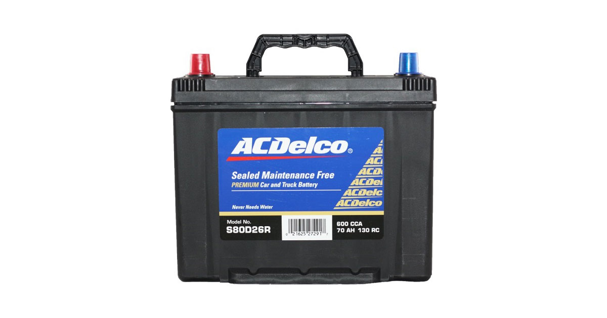 Ắc quy Acdelco 70AH S80D26R (+ trái)