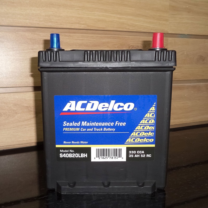 Ắc quy Acdelco 35AH S40B20LBH (+ phải)