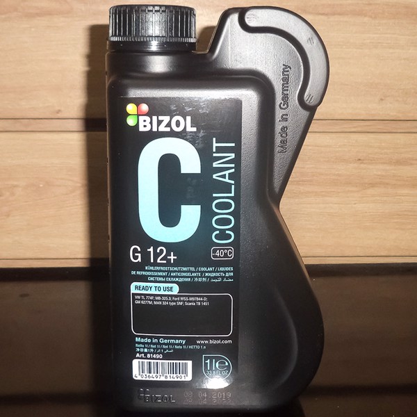 Nước làm mát Bizol đỏ G12+ (-40)  