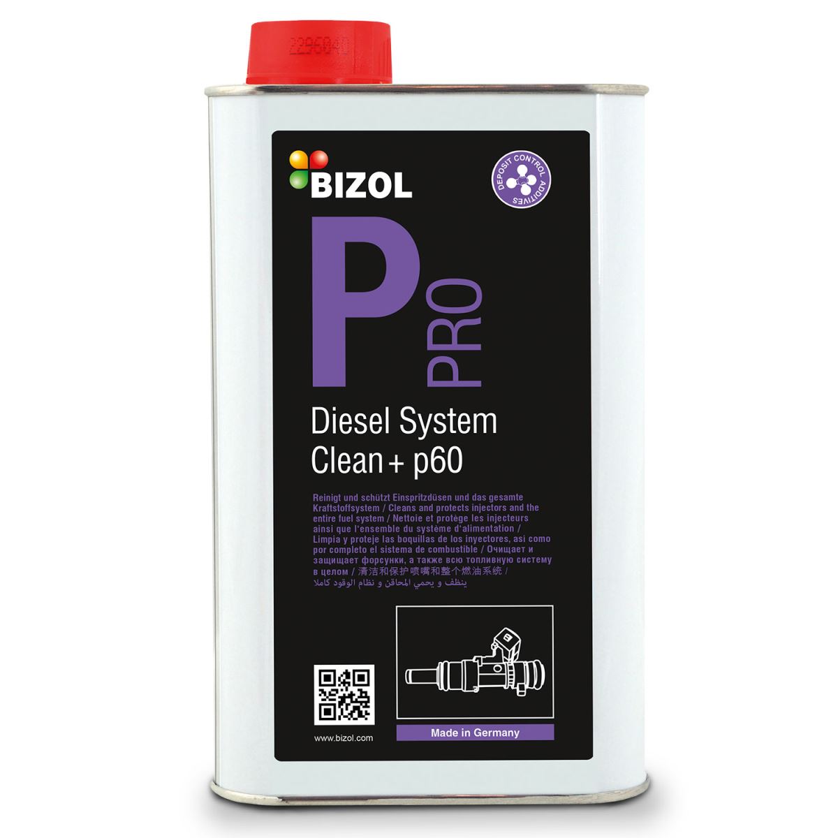 Dung dịch làm sạch hệ thống nhiên liệu BIZOL Pro Diesel System Clean+ p60