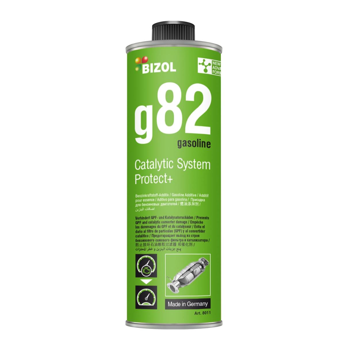 Phụ gia làm sạch và bảo vệ bộ chuyển đổi khí thải g82 - BIZOL Catalytic System Protect+ g82