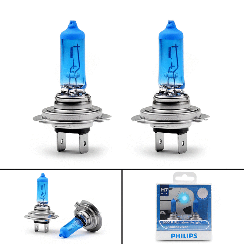 Bóng đèn Philips Diamond Vision H7 5000K