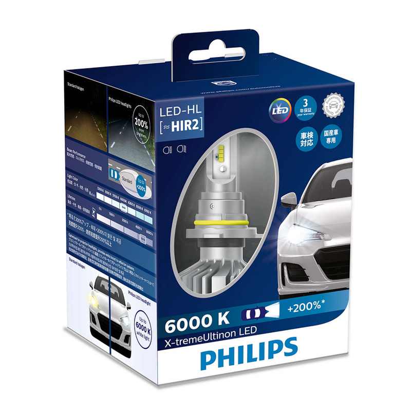 Bóng đèn Led Philips X-treme Ultinon LED HIR2 6000K +200%