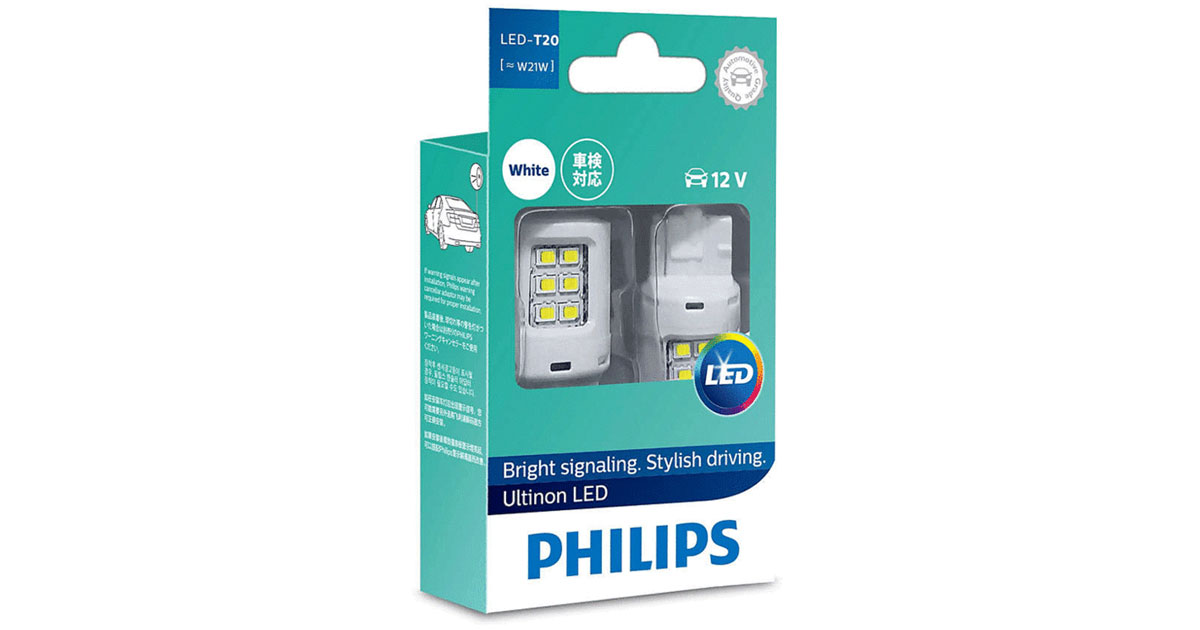 Bóng đèn Philips Ultinon LED T20 W21W 6000K