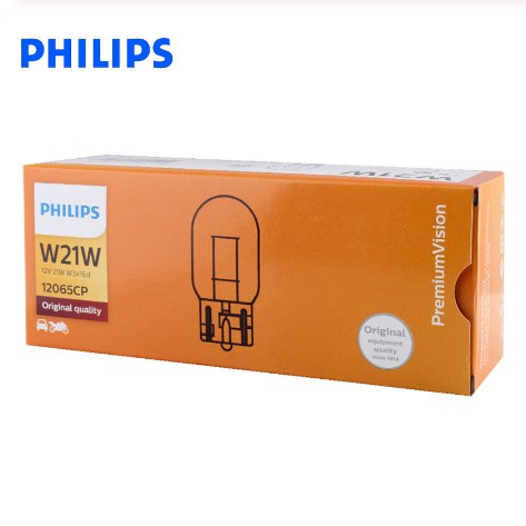 Bóng đèn phanh ô tô W21W (12V) - 1 tóc cắm