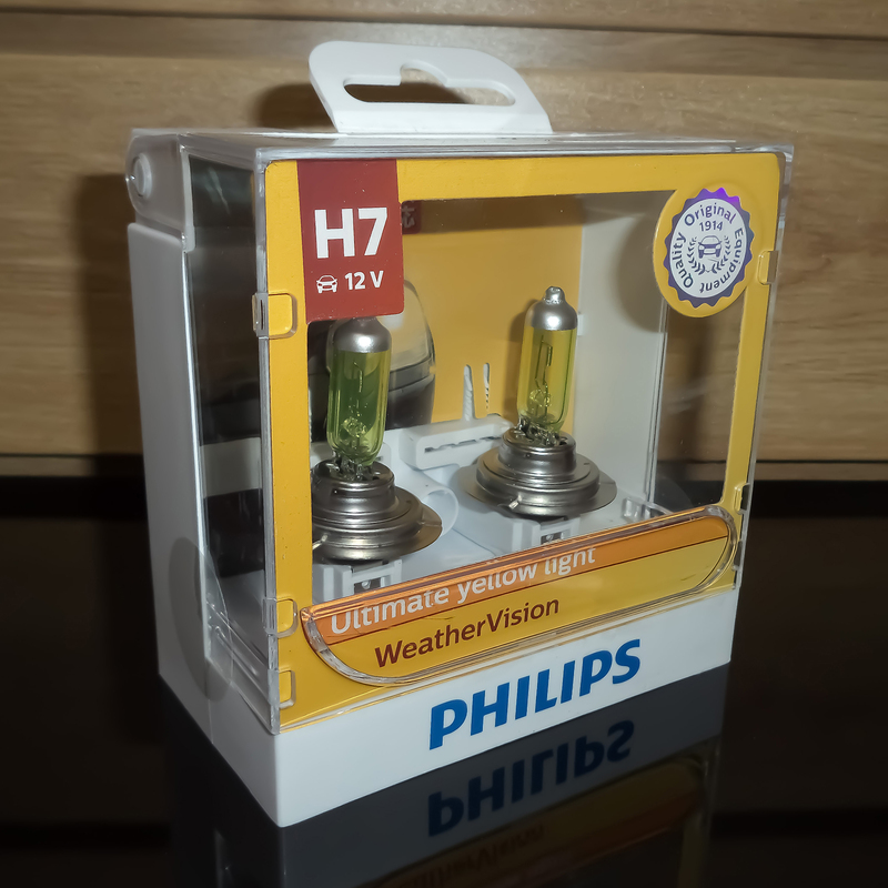 Bóng đèn Philips Weather Vision H7