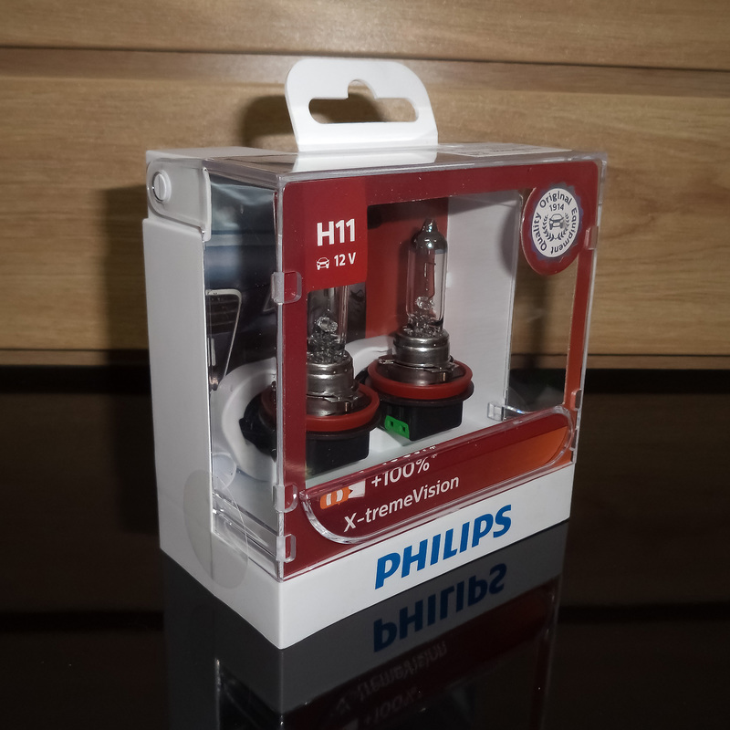 Bóng đèn Philips X-treme Vision H11 +100%