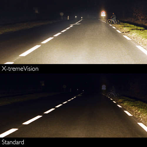 Bóng đèn Philips X-treme Vision H7 +100%