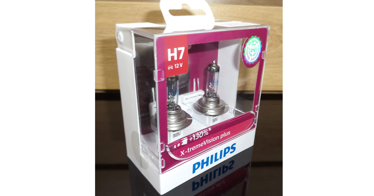 Bóng đèn Philips X-treme Vision Plus H7 +130%
