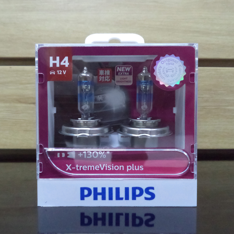 Bóng đèn Philips X-treme Vision Plus H4 +130%