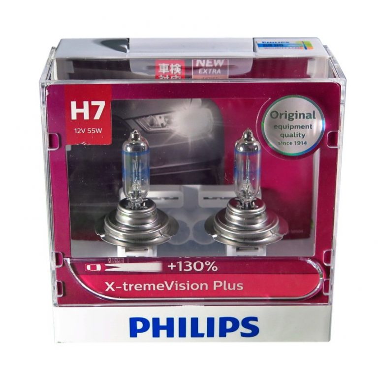 Bóng đèn Philips X-treme Vision Plus H7 +130%