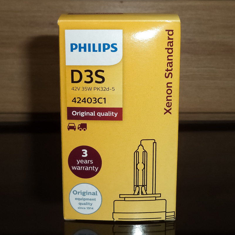 Bóng đèn Philips Xenon Standard D3S 4200K