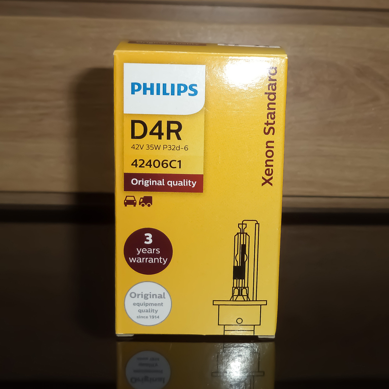 Bóng đèn Philips Xenon Standard D4R 4200K