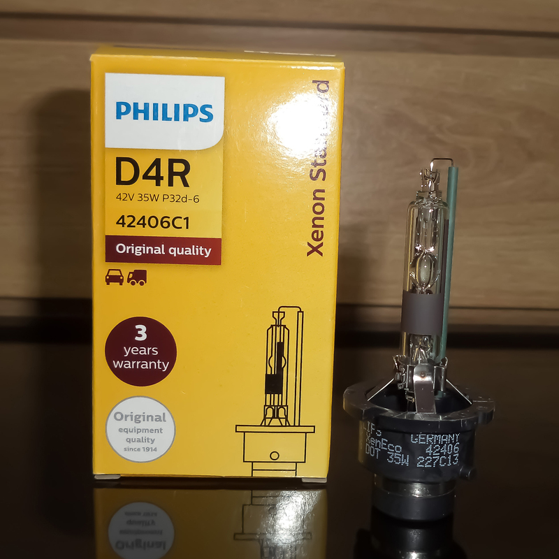 Bóng đèn Philips Xenon Standard D4R 4200K