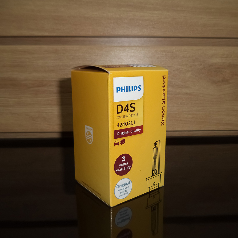 Bóng đèn Philips Xenon Standard D4S 4200K