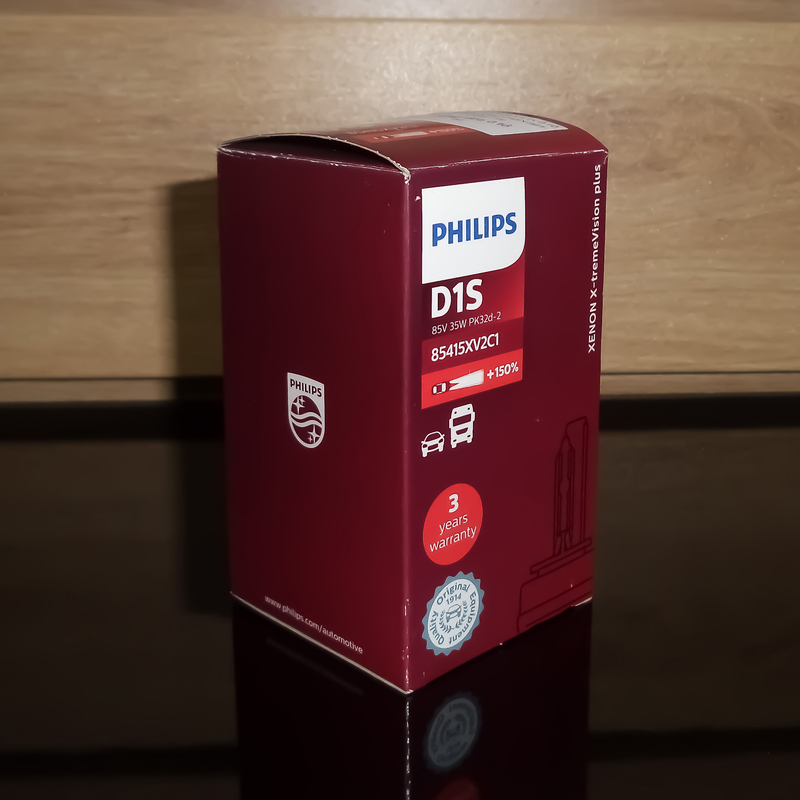 Bóng đèn Philips Xenon X-tremeVision plus D1S 4800K +150%