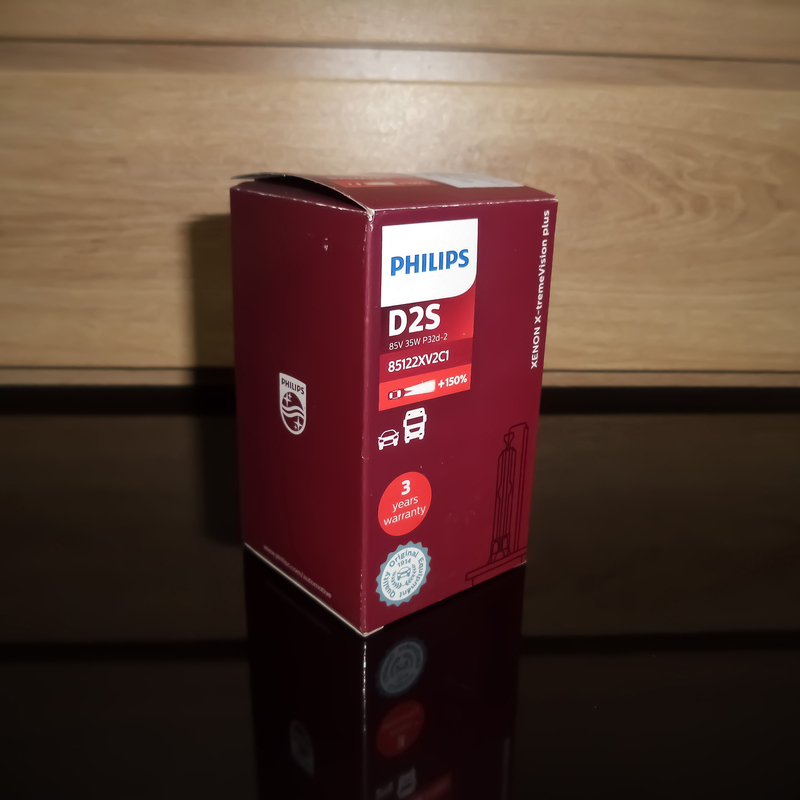 Bóng đèn Philips Xenon X-tremeVision plus D2S 4800K +150%