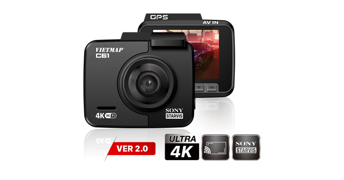 Camera hành trình có cảnh báo bằng giọng nói C61