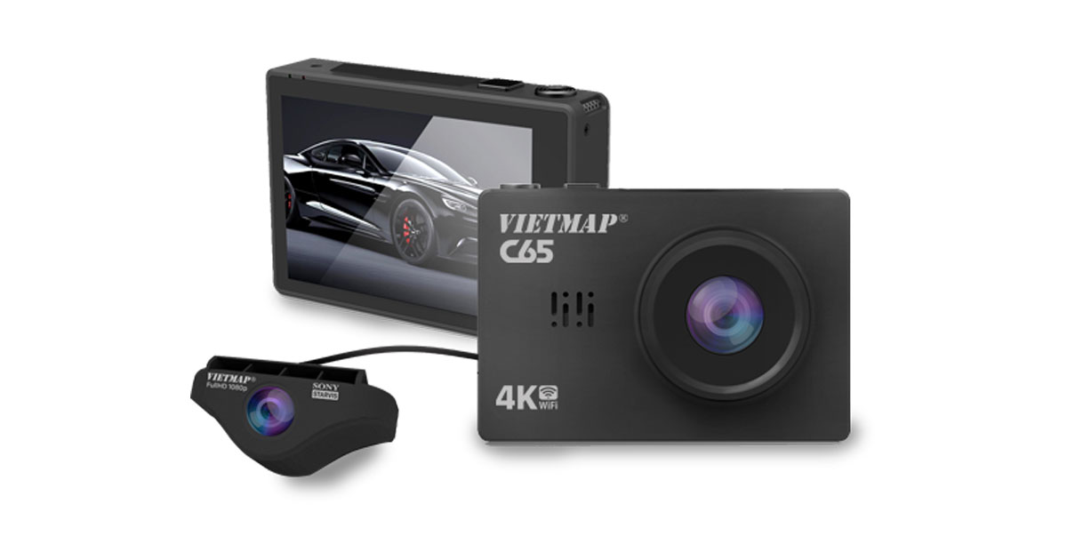 Camera hành trình có cảnh báo bằng giọng nói C65
