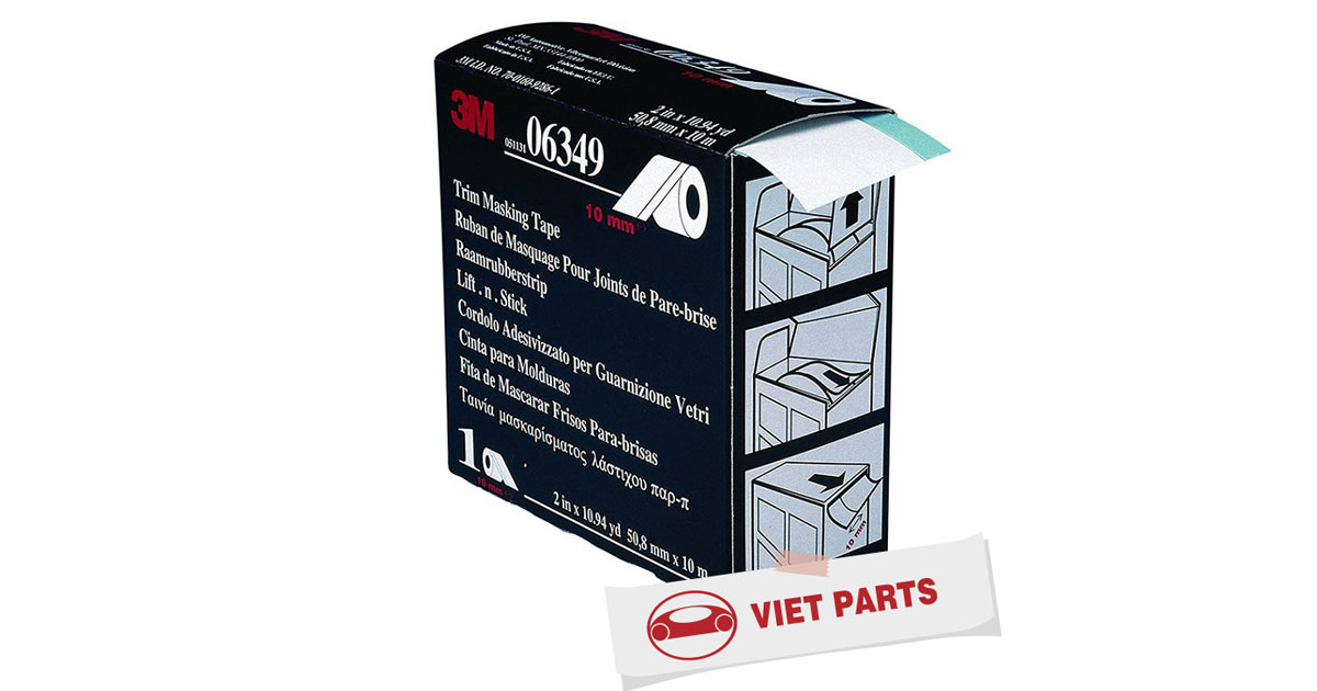 Băng Keo Che Chắn Gioăng Kính 10MM