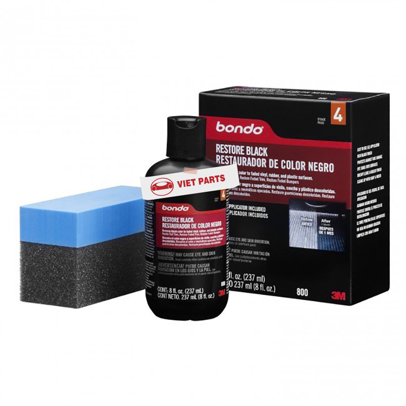 Chất phục hồi màu đen cho nhựa sần 3M Bondo 0800