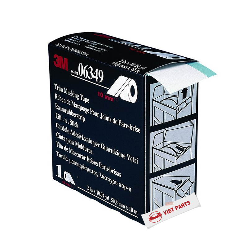 Băng Keo Che Chắn Gioăng Kính 10MM