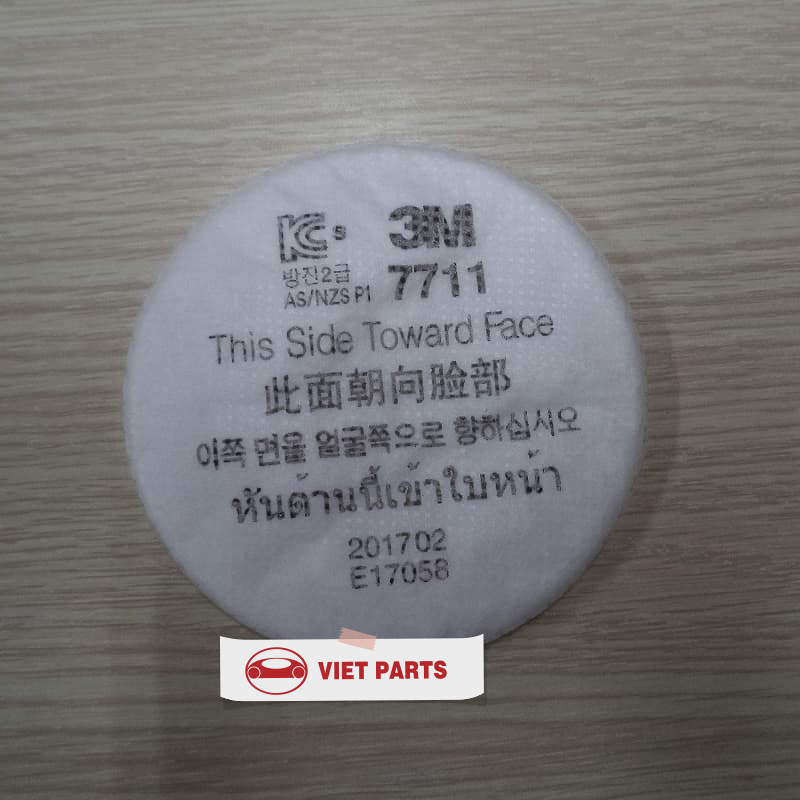 Bông lọc mặt nạ đơn 3M 7711