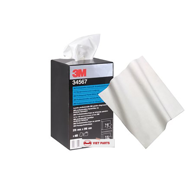 Khăn lau dung môi (hộp 400 chiếc) 3M 34567