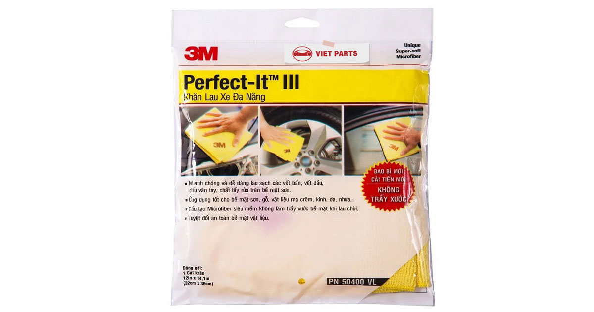 Khăn lau xe chuyên dụng 3M 50400 