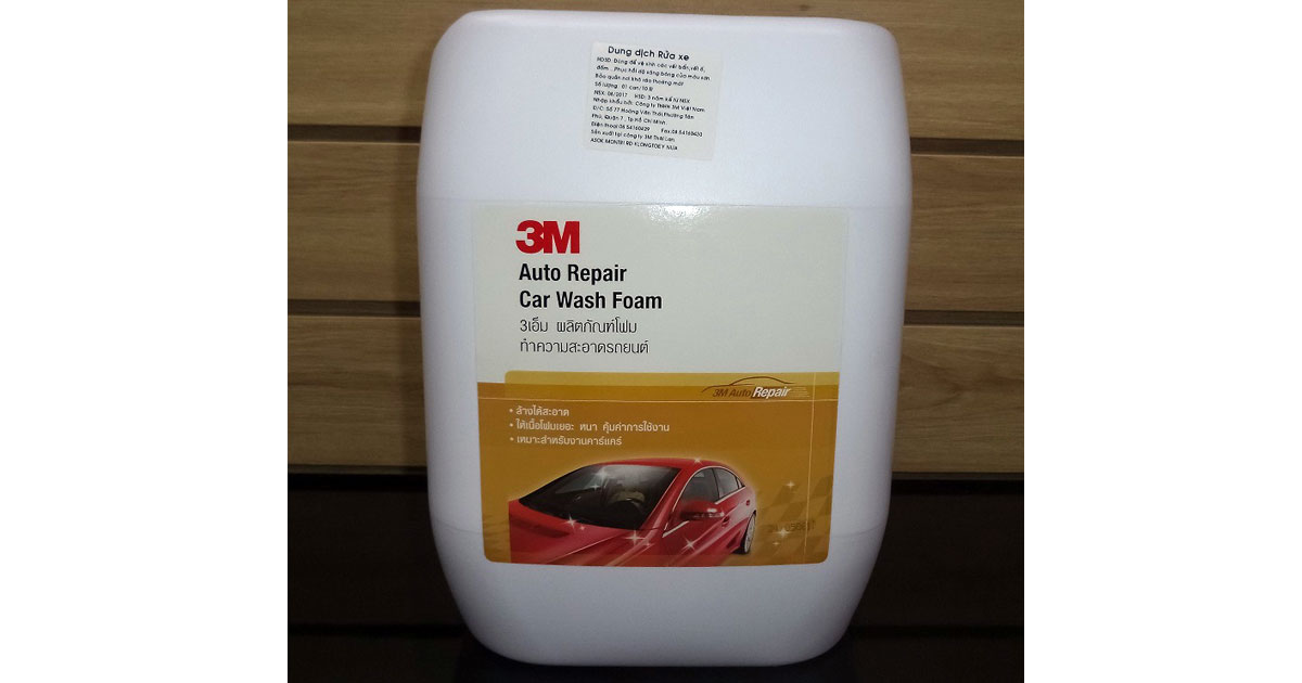 Xà phòng rửa xe 3M can 10L