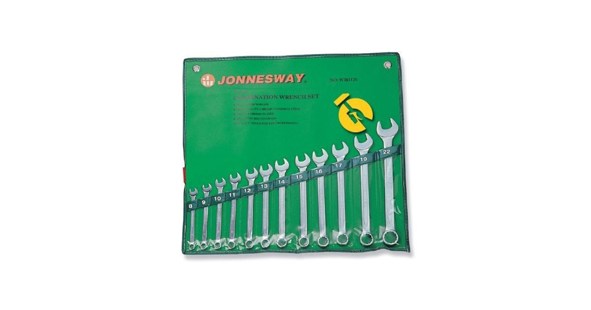 Bộ 12 cờ lê liền tròng hệ mét dải 8-22